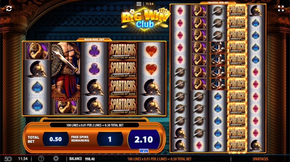 Spartacus Slot Machine Big Win: Maglaro para masaya!