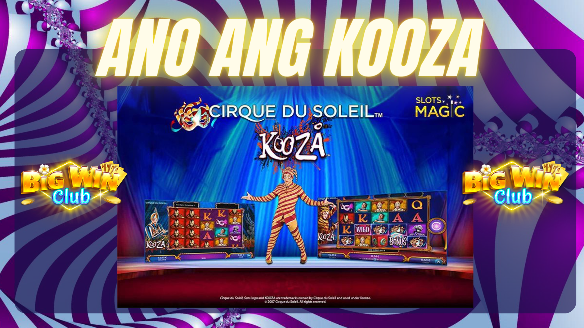 Kooza Slot Machine Big Win