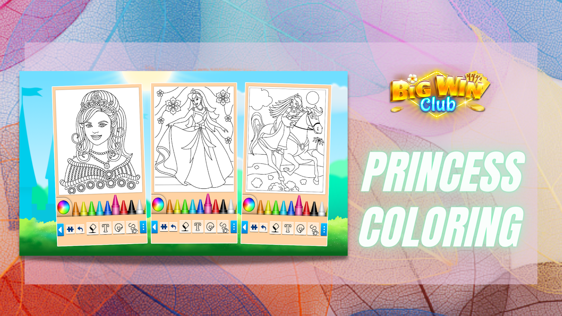 Ano ang Princess Coloring Game?