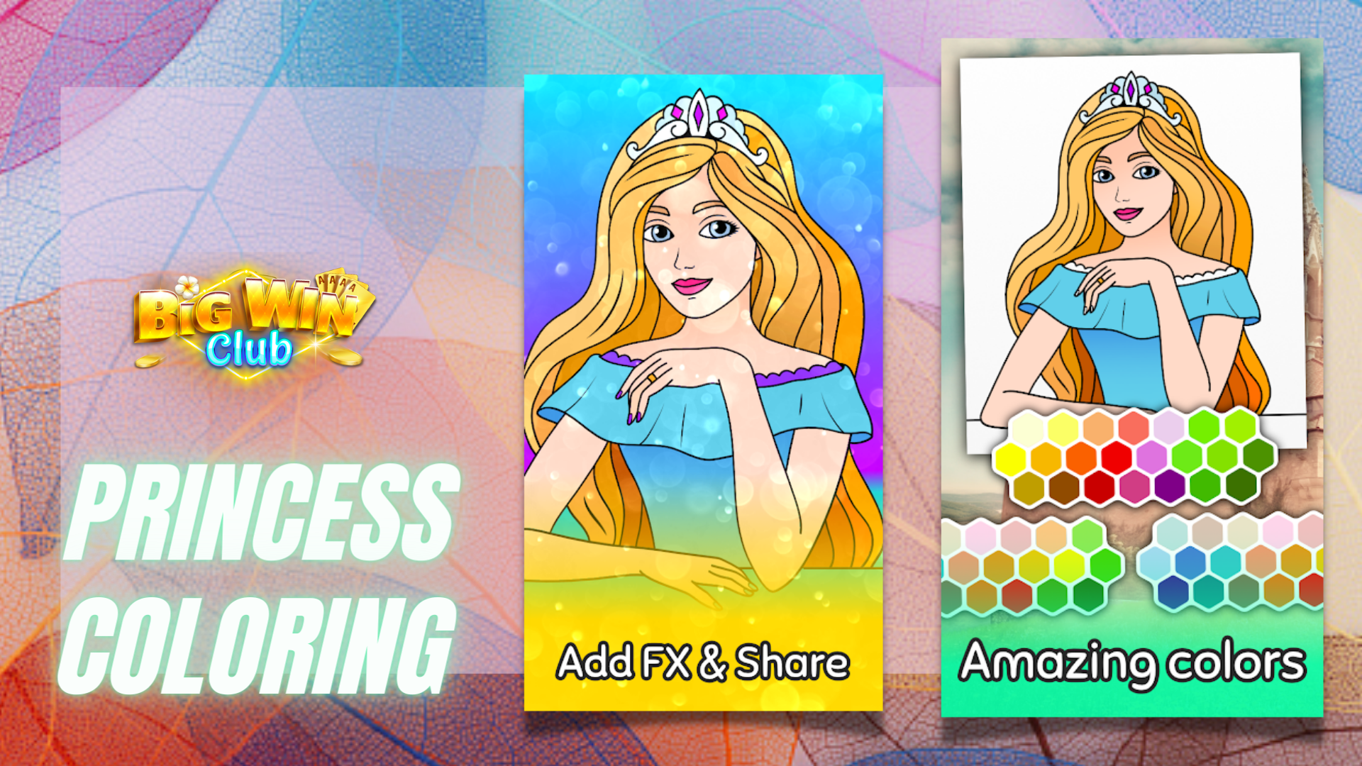 Pagsusuri at Rating ng Princess Coloring Game
