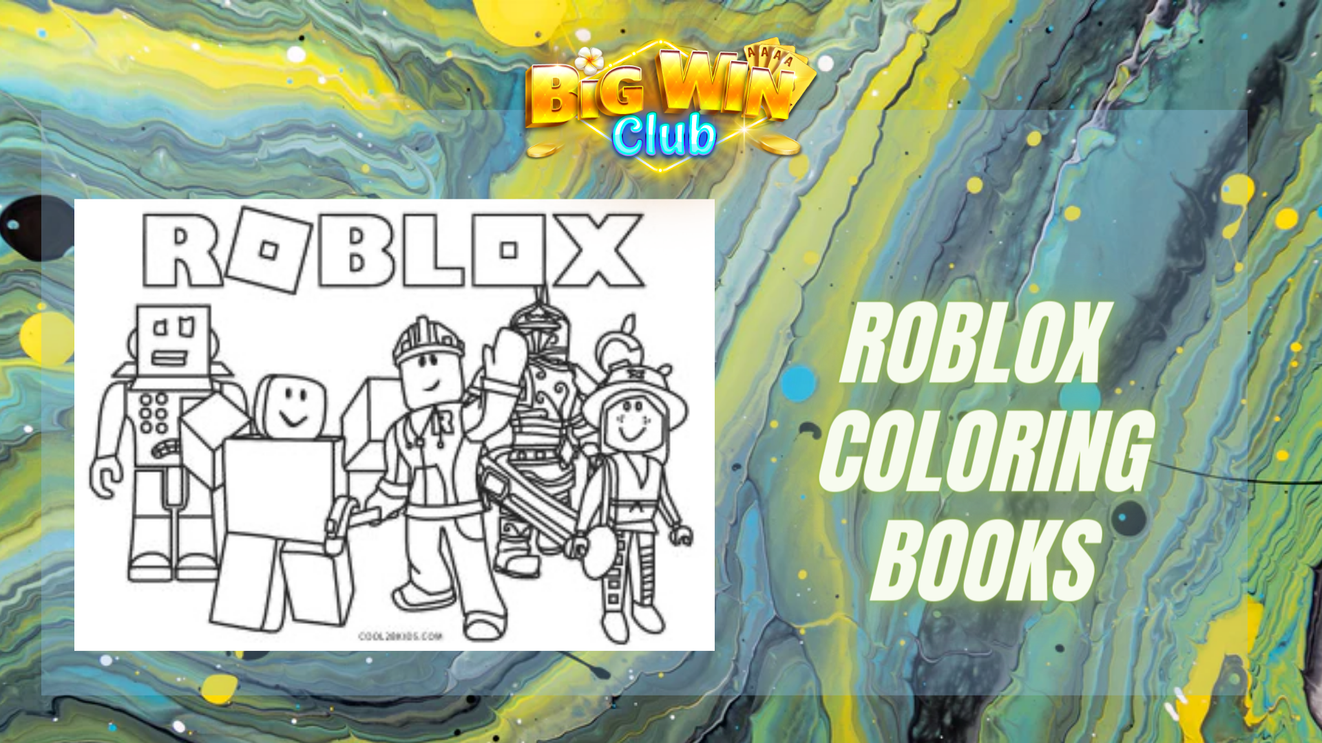 Ano ang Roblox Coloring Book?