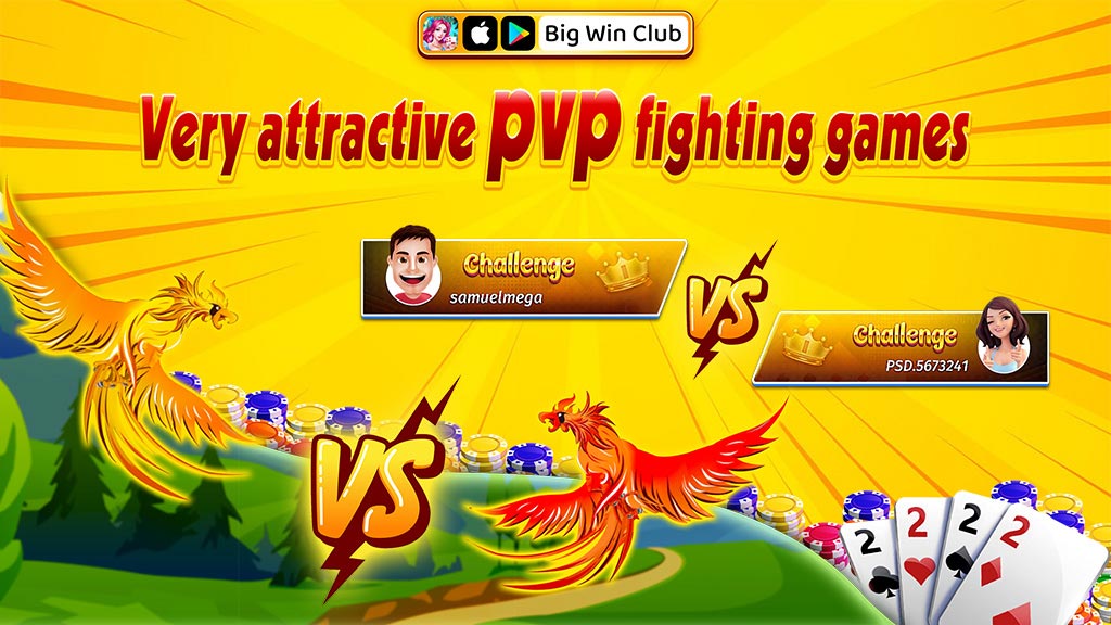 Nakaka-attract ng PvP Fighting Games sa Big Win Club