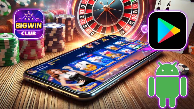 Instructions on how to download big win club using Android